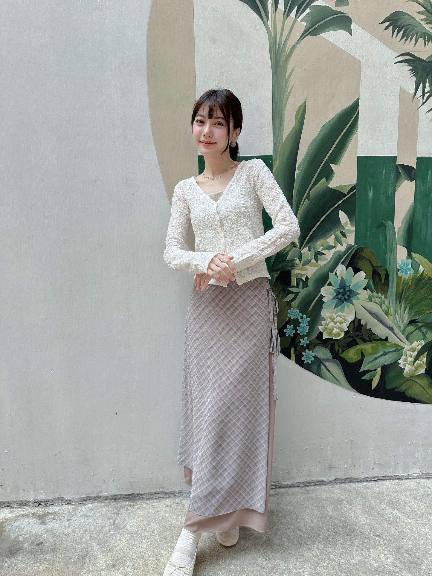 SALE 太陽花V領排鈕外套