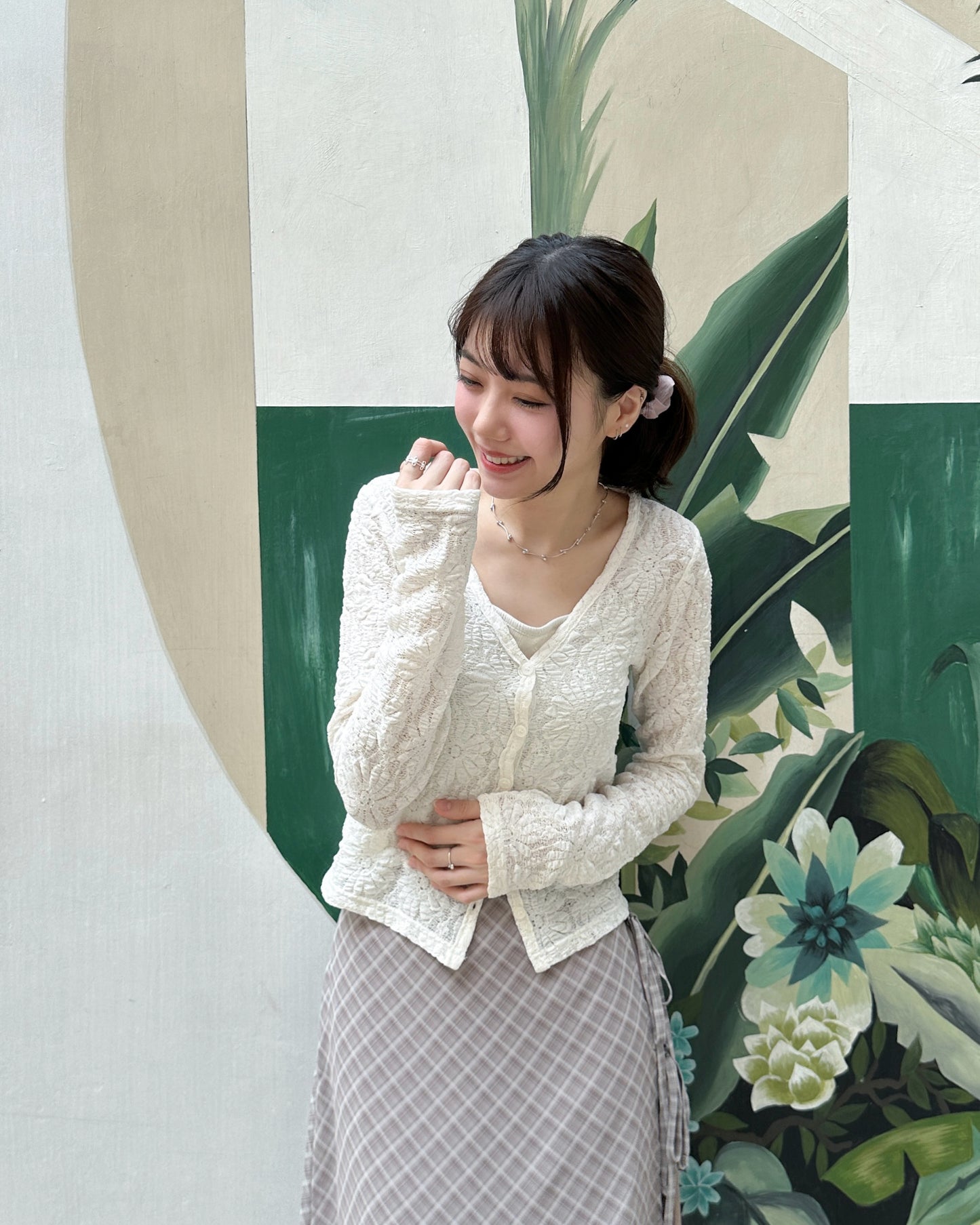 SALE 太陽花V領排鈕外套