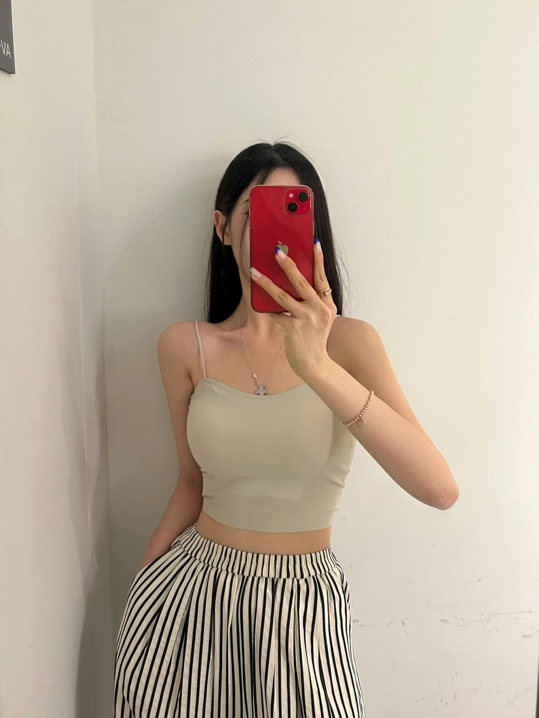 ♔ 皇牌 ۰ 親膚露背Bra Top