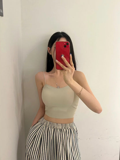 ♔ 皇牌 ۰ 親膚露背Bra Top