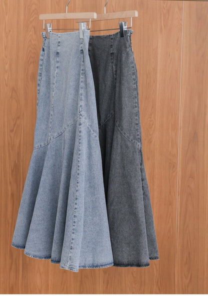 [Must Have] 日系洗水牛仔魚尾裙 ⸜♡⸝